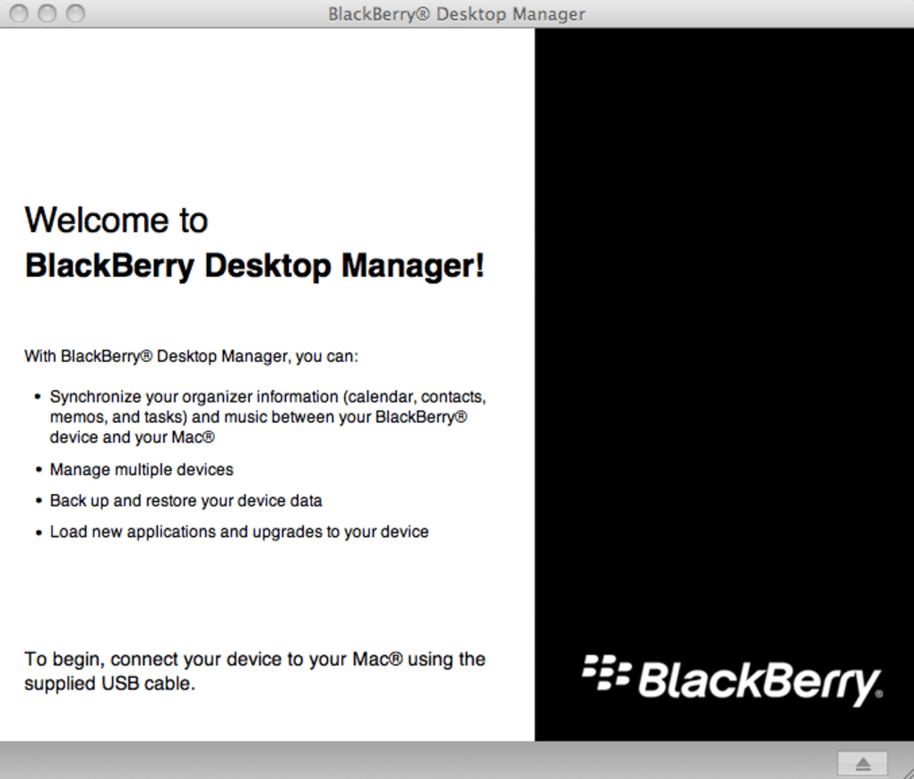 Download blackberry desktop for mac